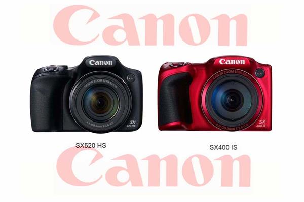 معرفی دو دوربین جدید  از سوی کانن: SX520 و SX400