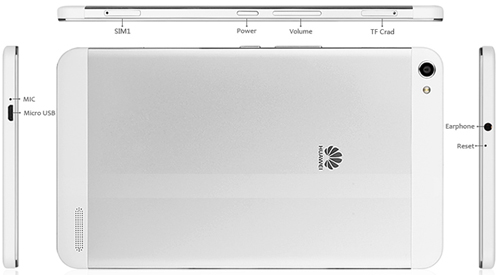 Huawei MediaPad X1 3G - 16GB 1