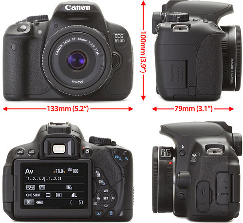 CANON 650D 12