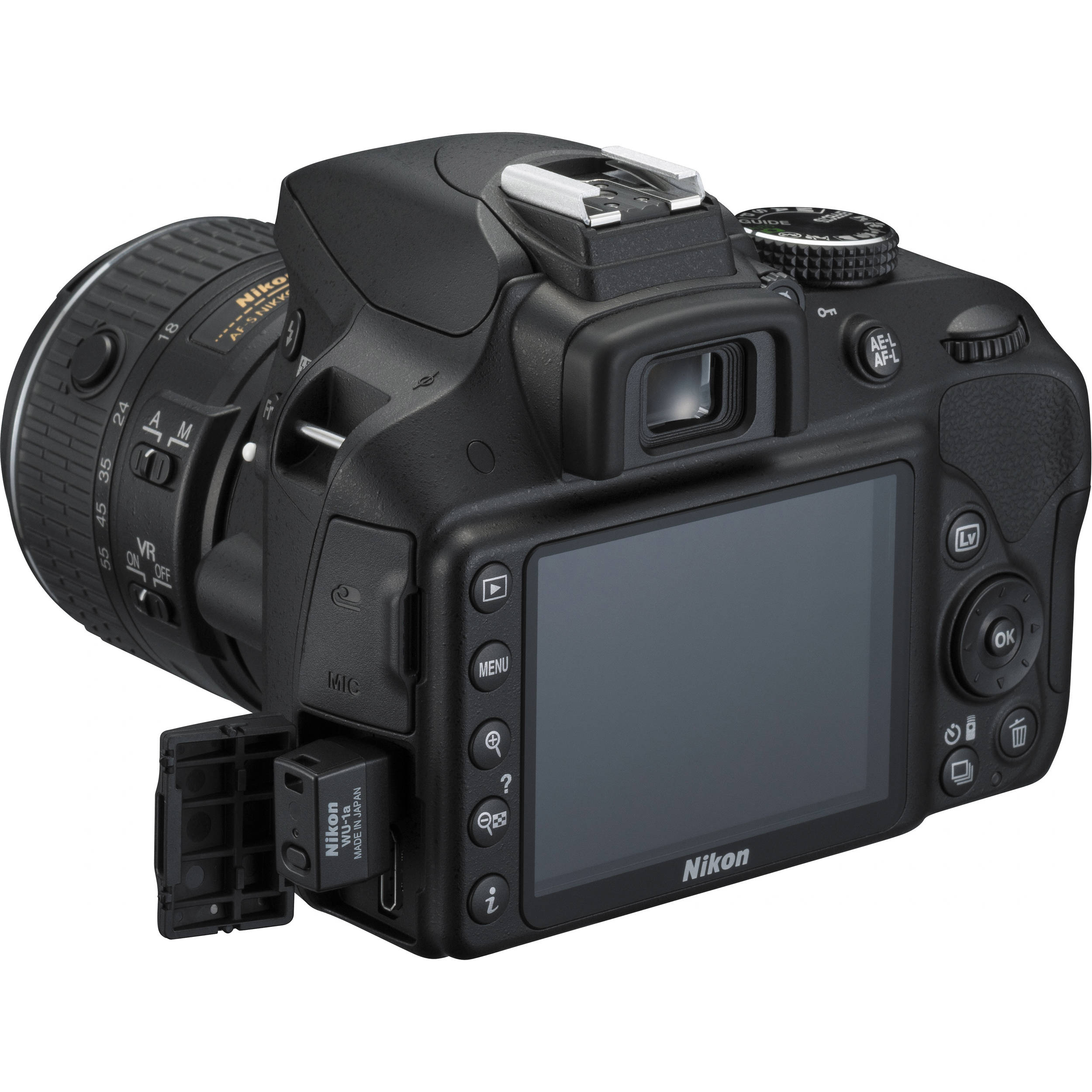 the nikon d3400