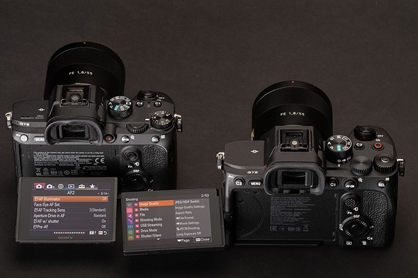 a7 IV در مقابل a7 III