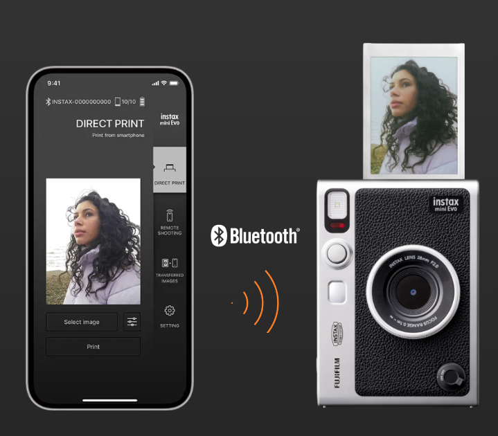 دوربین چاپ فوری فوجی مدل Instax Mini Evo