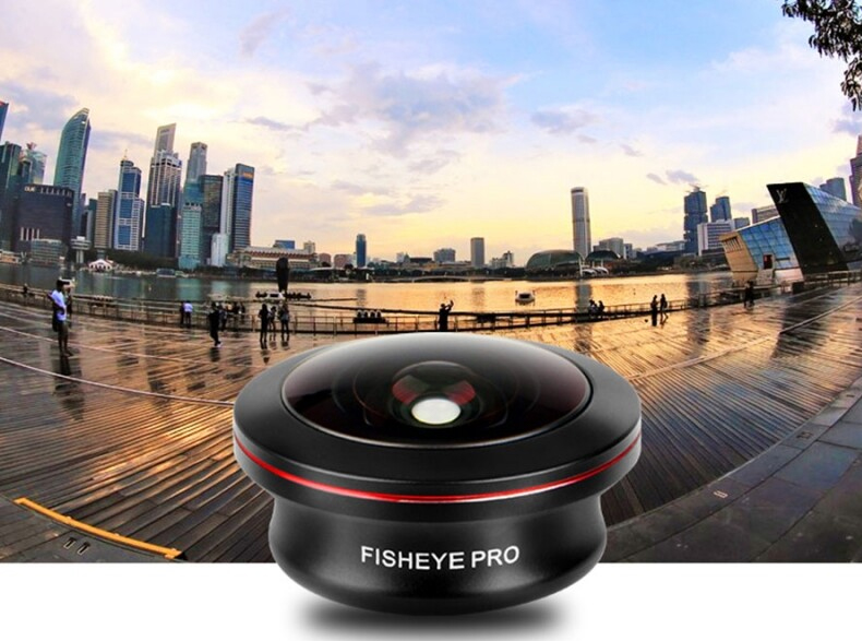 لنز موبایلی فیش آی ایبولو 210 درجه IBOOLO Pro