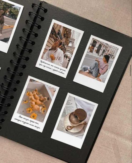 پک دوربین چاپ فوری مینی 9صورتی پر رنگ به همراه کاغذ و کیف