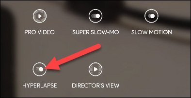 ضبط ویدیو با اسلو موشن و تایم لپس