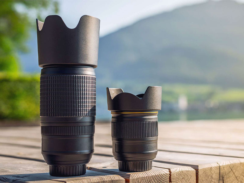 لنزهای تله فوتو (Telephoto)