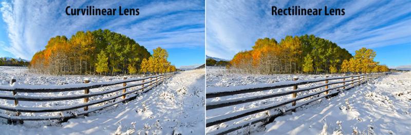 لنزهای فوق عریض (Ultra Wide)