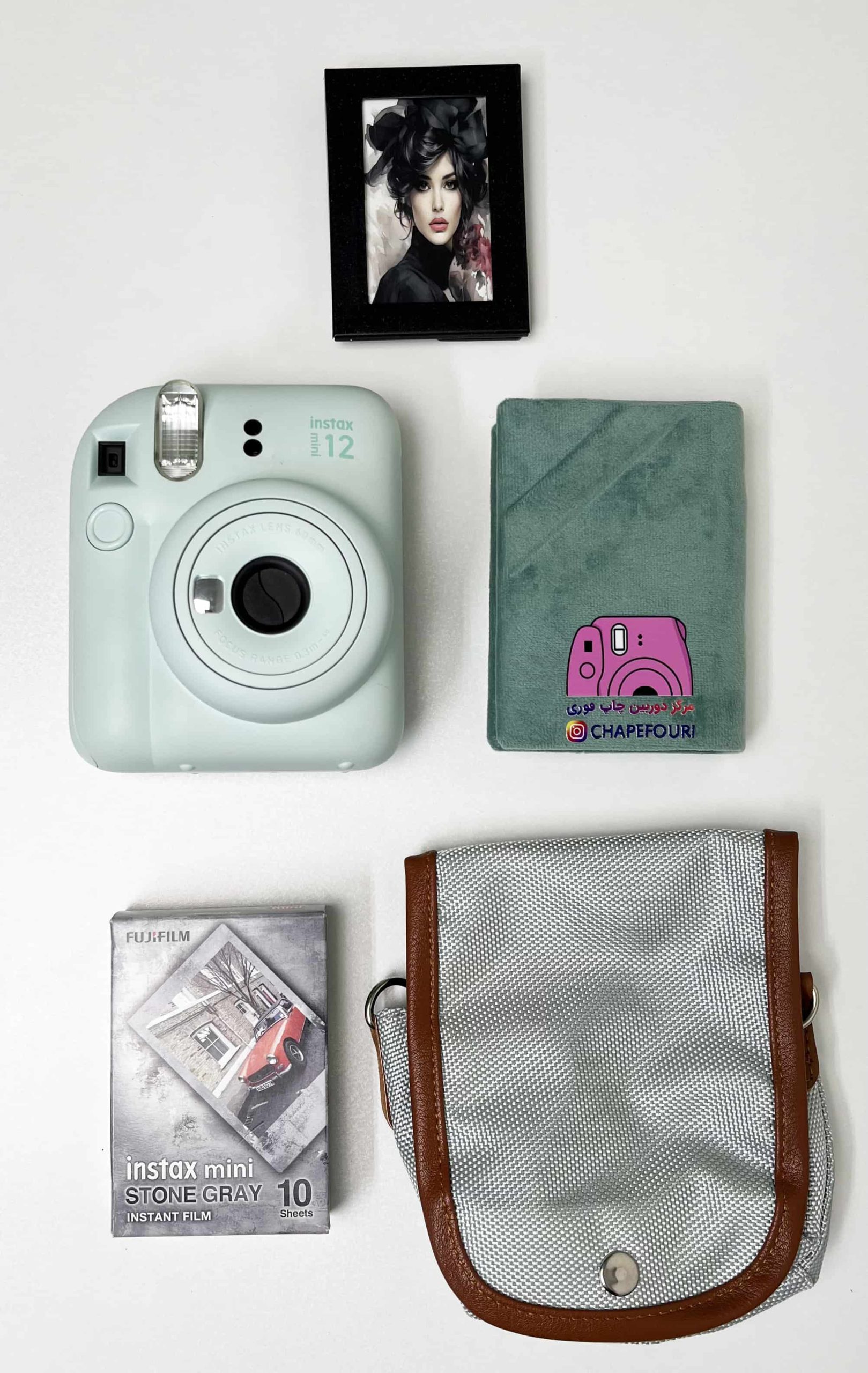 پک کمبو 5 تیکه دوربین چاپ فوری مینی 12