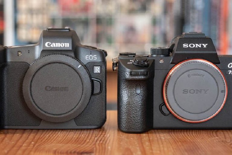 مقایسه دوربین کانن و سونی
