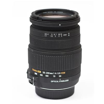 Sigma 50-200mm f4-5.6 DC OS HSM