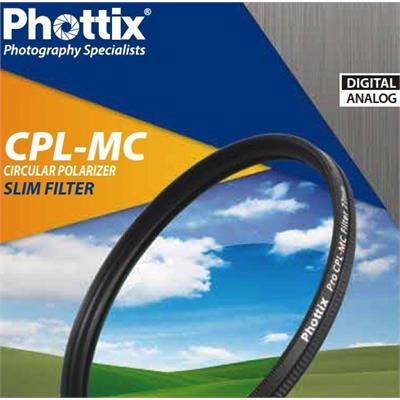 فیلتر لنز فوتیکس Phottix CPL-MC Slim Filter 62mm