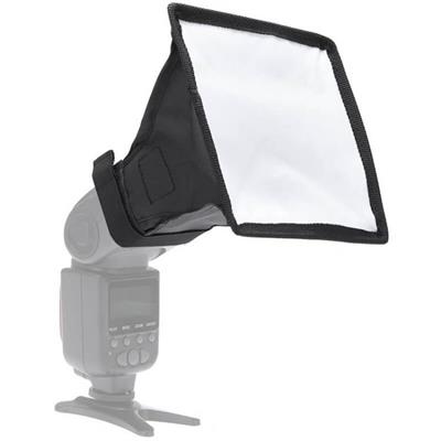 سافت باکس فلاش اکسترنال اس اند اس S&S Hotshoe softbox 15×18cm