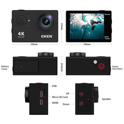 دوربین فیلم برداری ورزشی اکن EKEN EKEN H9R Action Camera