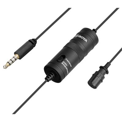 میکروفن یقه ای بویا BOYA Microphone BY-M1 Lavalier Microphone
