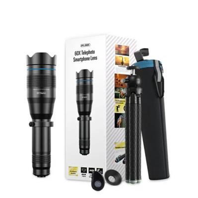 لنز موبایل تله زوم Apexel 60x Mobile Zoom Lens