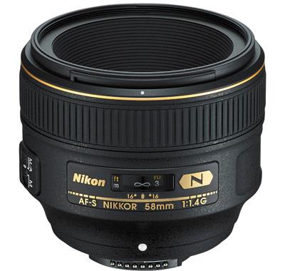 لنز نیکون AF-S NIKKOR 58mm f/1.4G