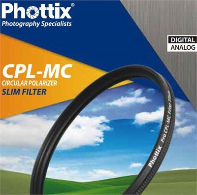 فیلتر لنز فوتیکس Phottix CPL-MC Slim Filter 62mm