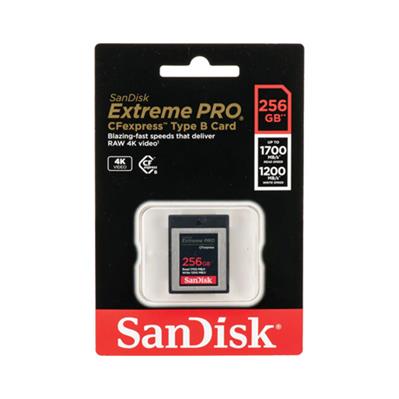 کارت حافظه سندیسک SanDisk 256GB Extreme PRO CFexpress Card Type B