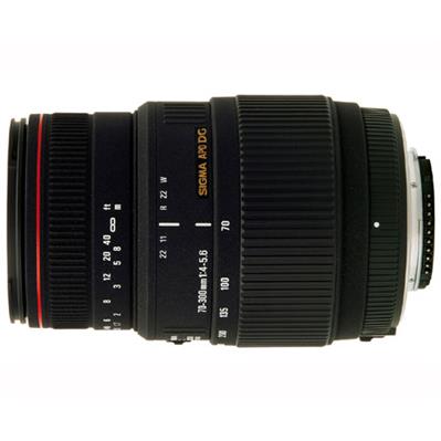 Sigma70 - 300mm F/4 - 5.6 Apo EX DG Macro