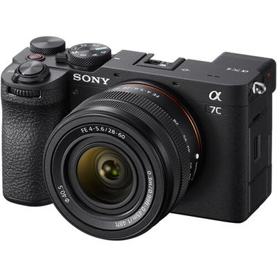 دوربین بدون آینه سونی مدل  with 28-60mm Lens Sony a7C II Mirrorless مشکی