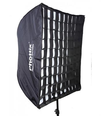 سافت باکس Phottix 70x70 cm Easy-Up Softbox with Grid Varos XS Combo Kit