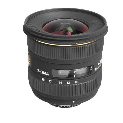 Sigma10 - 20mm f/4 - 5.6 EX DC HSM
