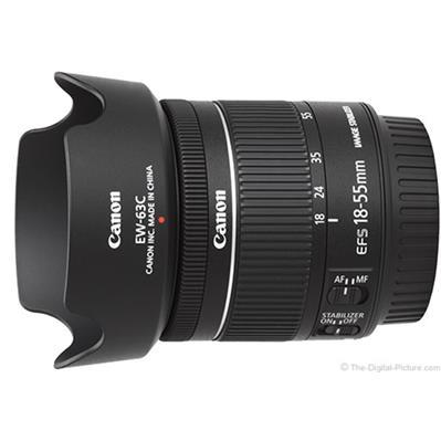 کانن Canon EF-S 18-55mm F4-5.6 IS STM 1