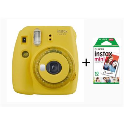 دوربین چاپ سریع Fujifilm Instax Mini 9 با کاغذ 10 تایی مینی
