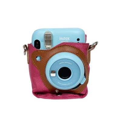 پک دوربین چاپ فوری مینی 11 آبی به همراه کاغذ و کیف