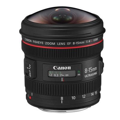 لنز کانن Canon EF 8-15mm f/4L USM Fisheye
