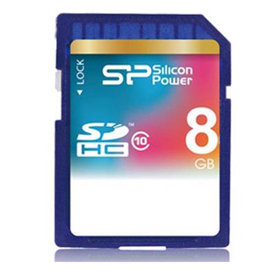 کارت حافظه Silicon Power SDHC Class 10 - 8GB
