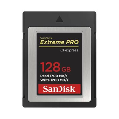 کارت حافظه سندیسک SanDisk128GB Extreme PRO CFexpress Card Type B