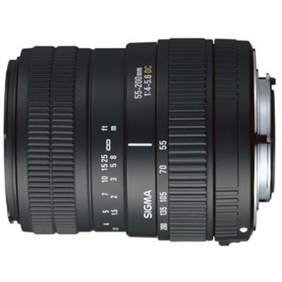 Sigma55 - 200mm f/4-5.6 DC 2