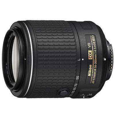 لنز نیکون  AF-S DX NIKKOR 55-200mm f/4-5.6G ED VR II