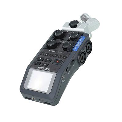 رکورد صدا زوم Zoom H6 2020 Version Mide-Side Black