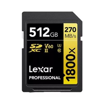 کارت حافظه (lexar sd 1800x (512GB