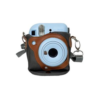 پک دوربین چاپ فوری مینی 12 آبی به همراه کاغذ و کیف