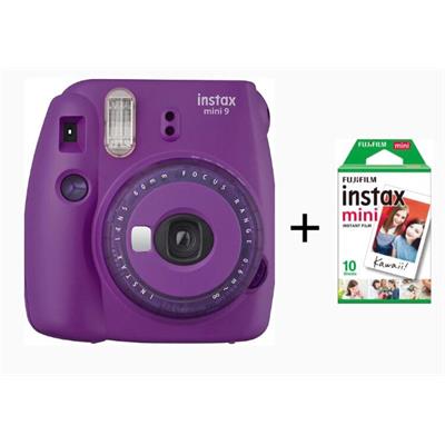 دوربین چاپ سریع Fujifilm Instax Mini 9 با کاغذ 10 تایی مینی