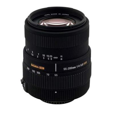 Sigma55 - 200mm f4-5.6 DC