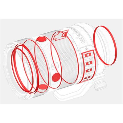 لنز دوربین سونی Sony FE 70-200mm F4 G OSS II