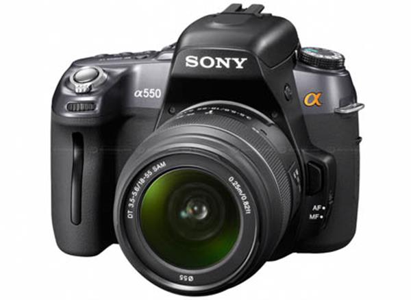 معرفی دو دوربین سونی DSLR A500 و DSLR A550