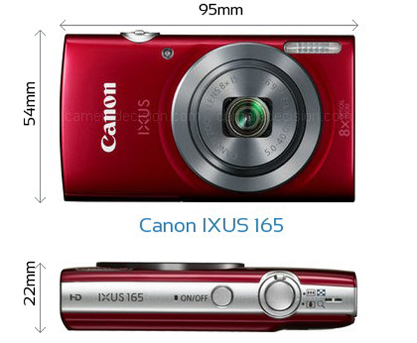 canon IXUS 165 5
