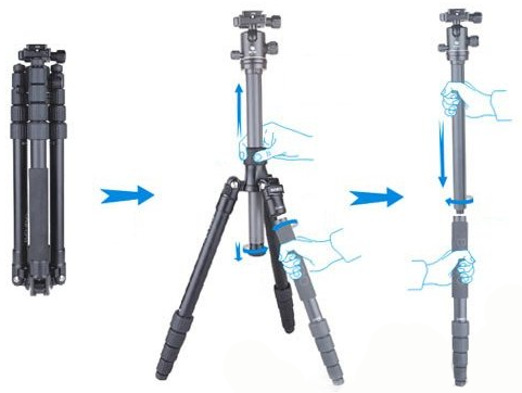 tripod Benro a1682t-b0 3